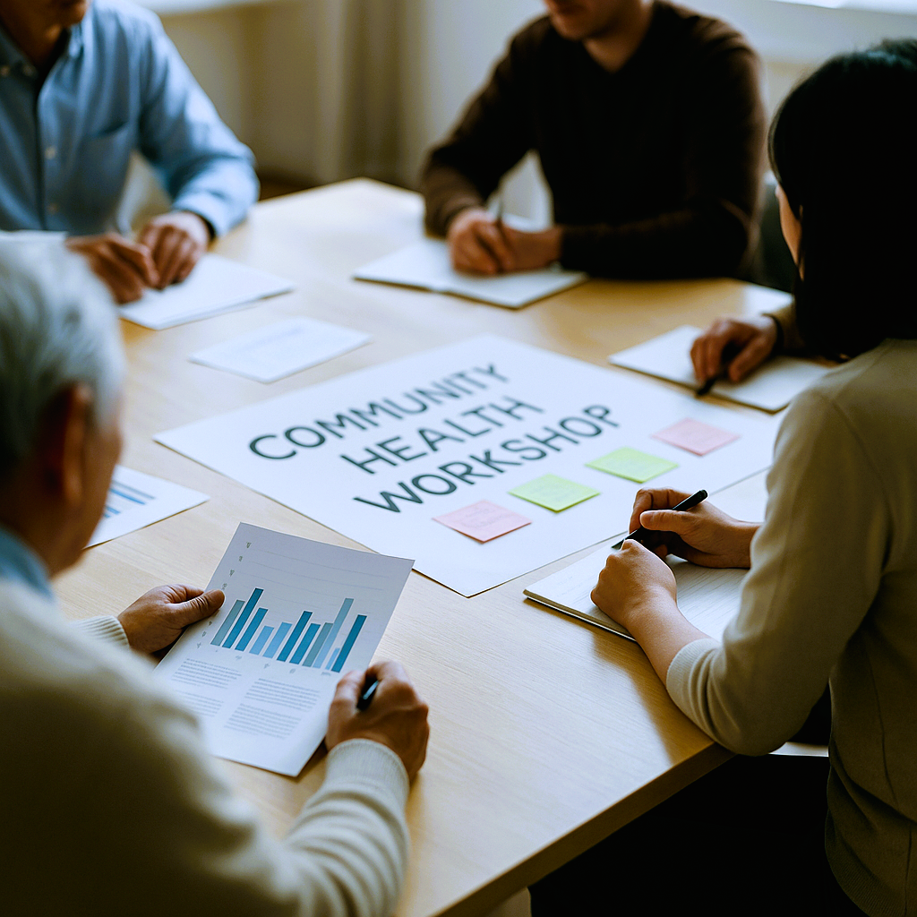 地域の健康課題改善に向けたワークショップ開催支援